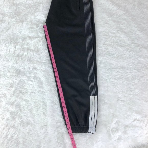 Black & White Sporty Mid-Rise Joggers Pants L/XL - Picture 10 of 13
